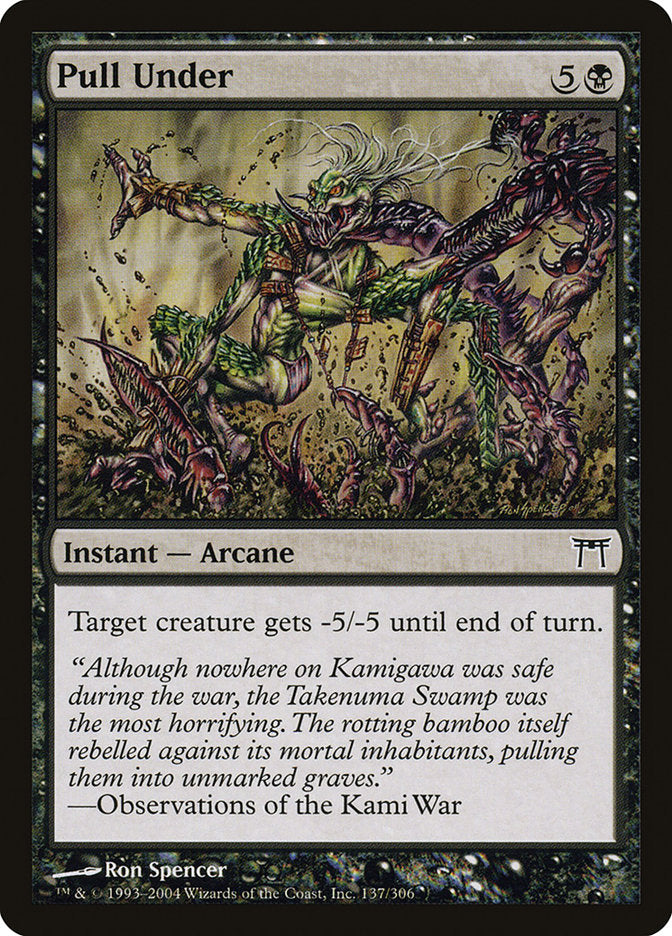 Magic | Pull Under [Champions of Kamigawa] | The Nerd Merchant