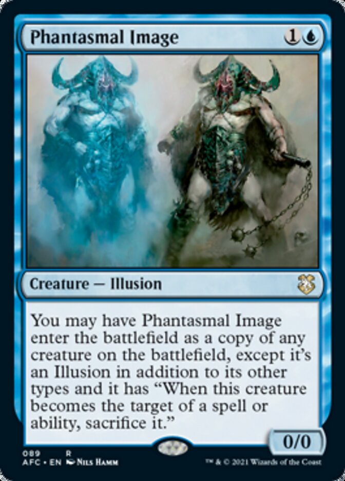 Magic | Phantasmal Image [Dungeons & Dragons: Adventures in the Forgotten Realms Commander] | The Nerd Merchant
