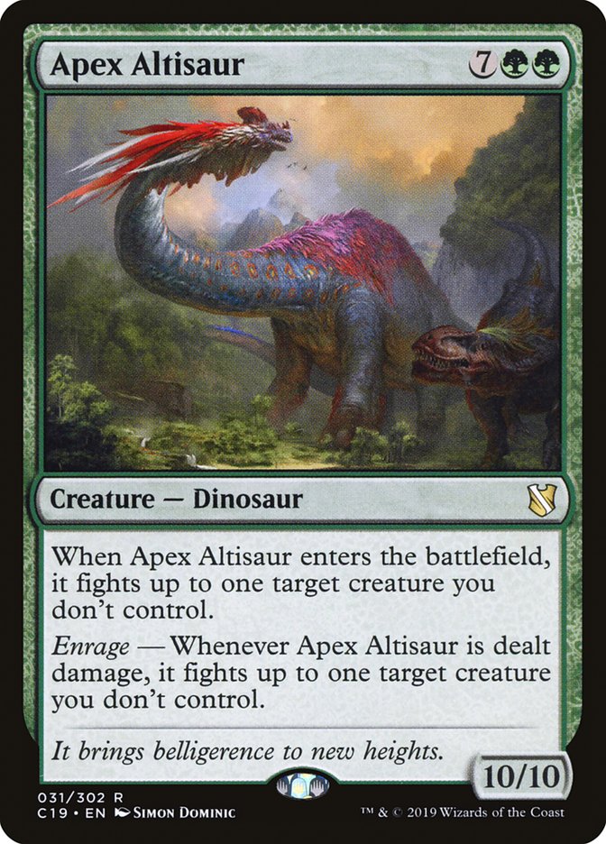 Magic | Apex Altisaur [Commander 2019] | The Nerd Merchant