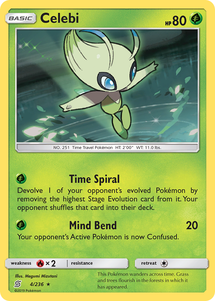 Pokemon | Celebi (4/236) [Sun & Moon: Unified Minds] | The Nerd Merchant