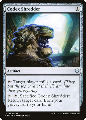 Magic | Codex Shredder [Commander Legends] | The Nerd Merchant