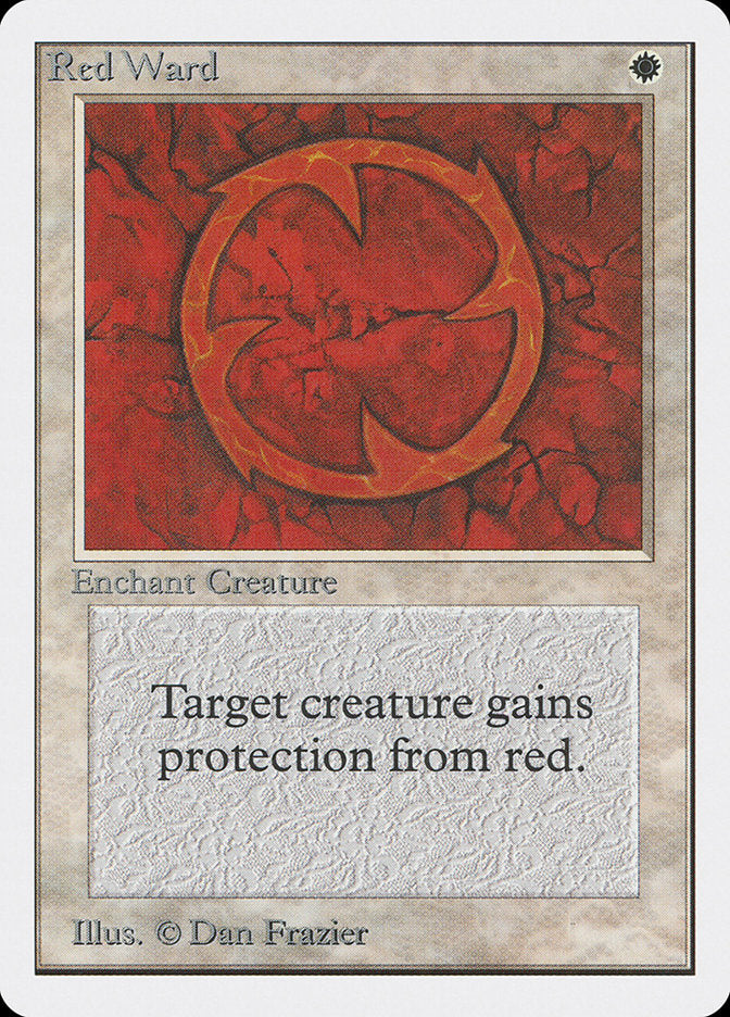 Magic | Red Ward [Unlimited Edition] | The Nerd Merchant