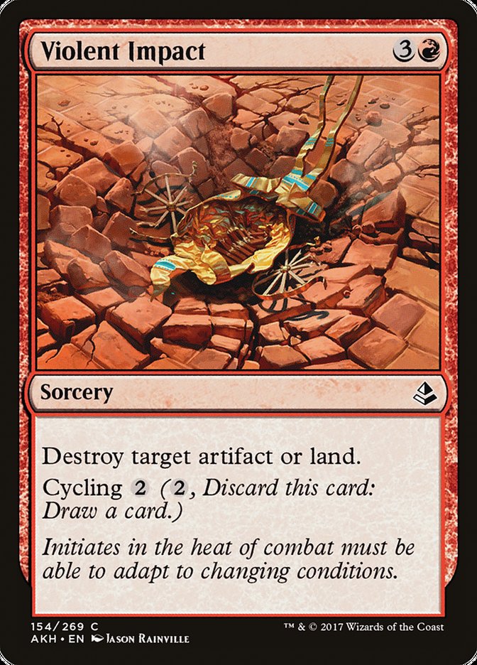 Magic | Violent Impact [Amonkhet] | The Nerd Merchant