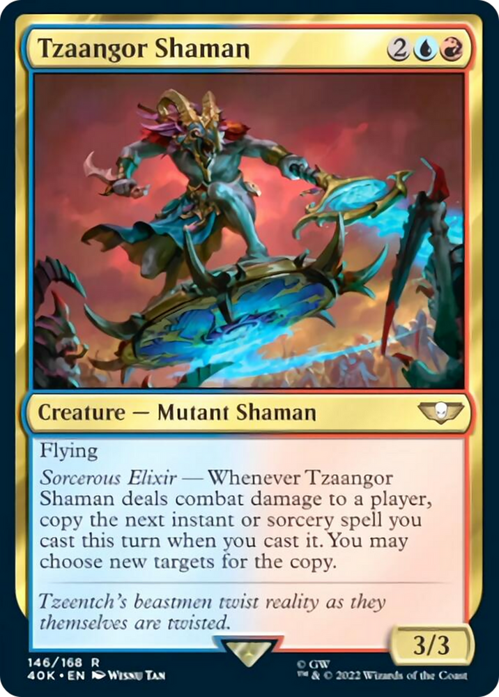 Magic | Tzaangor Shaman [Warhammer 40,000] | The Nerd Merchant