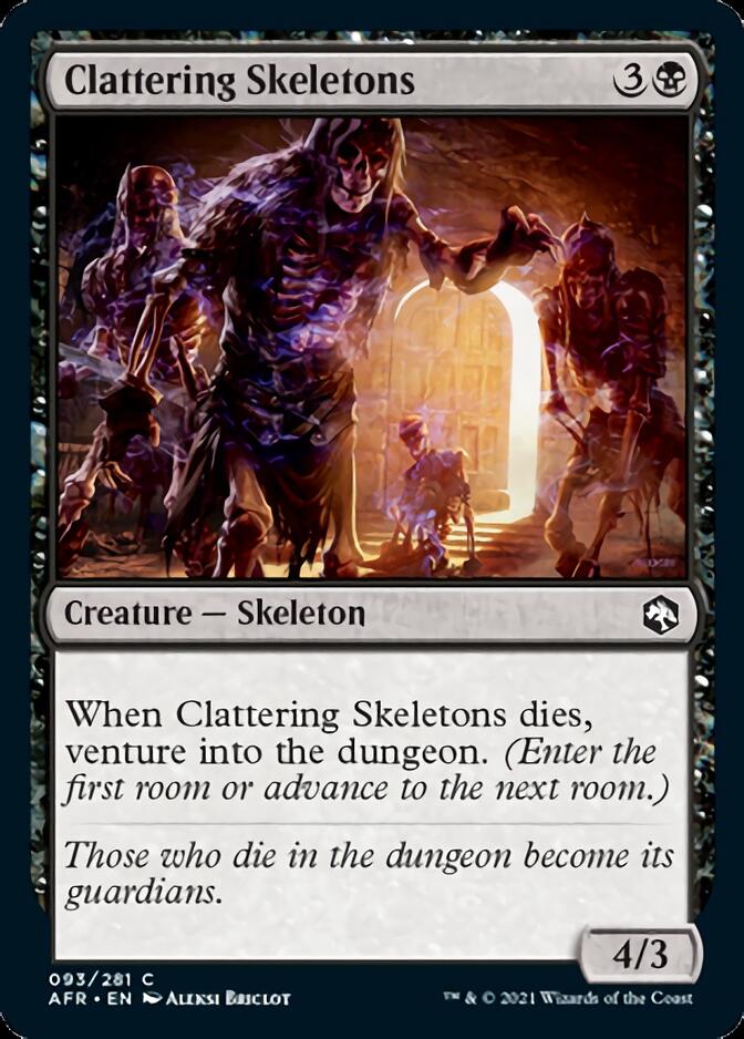 Magic | Clattering Skeletons [Dungeons & Dragons: Adventures in the Forgotten Realms] | The Nerd Merchant