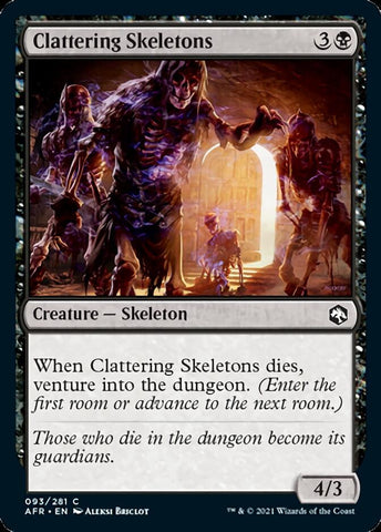 Magic | Clattering Skeletons [Dungeons & Dragons: Adventures in the Forgotten Realms] | The Nerd Merchant