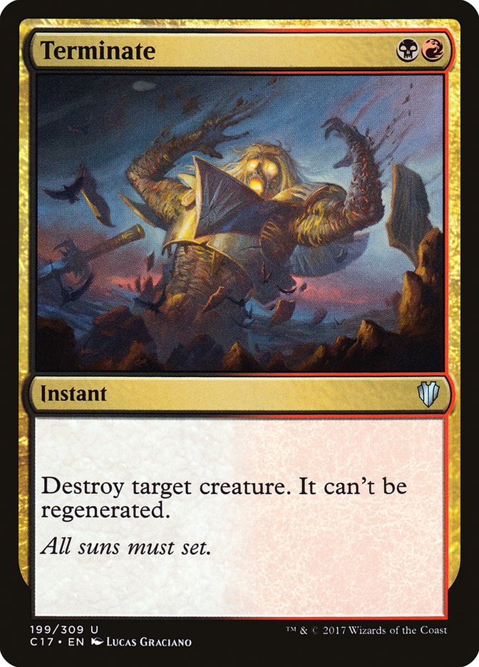 Magic | Terminate [Commander 2017] | The Nerd Merchant