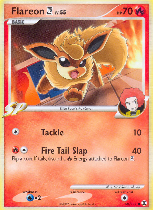 Pokemon | Flareon (60/111) [Platinum: Rising Rivals] | The Nerd Merchant