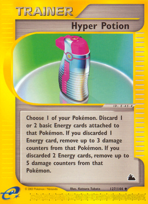 Pokemon | Hyper Potion (127/144) [Skyridge] | The Nerd Merchant
