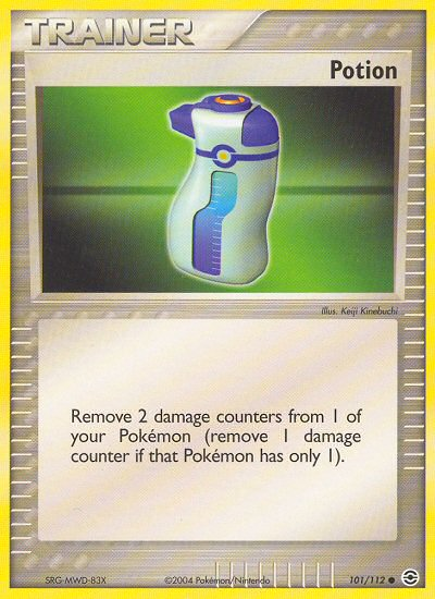 Pokemon | Potion (101/112) [EX: FireRed & LeafGreen] | The Nerd Merchant