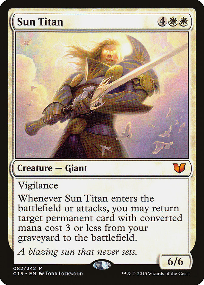 Magic | Sun Titan [Commander 2015] | The Nerd Merchant