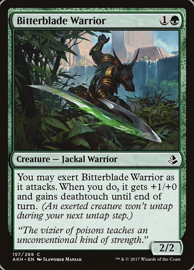 Magic | Bitterblade Warrior [Amonkhet] | The Nerd Merchant