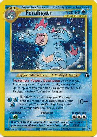 Pokemon | Feraligatr (5/111) [Neo Genesis Unlimited] | The Nerd Merchant