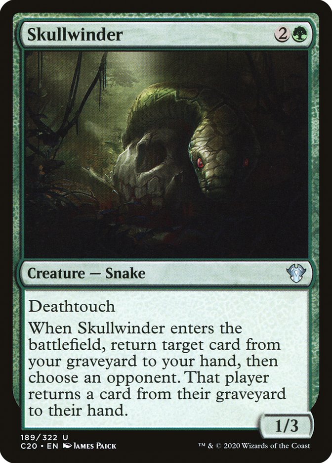 Magic | Skullwinder [Commander 2020] | The Nerd Merchant
