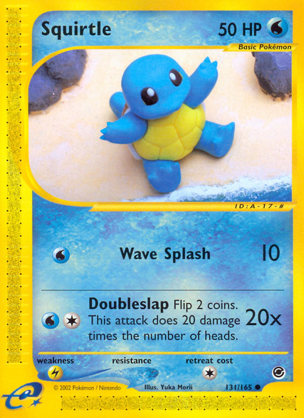 Pokemon | Squirtle (131/165) [Expedition: Base Set] | The Nerd Merchant