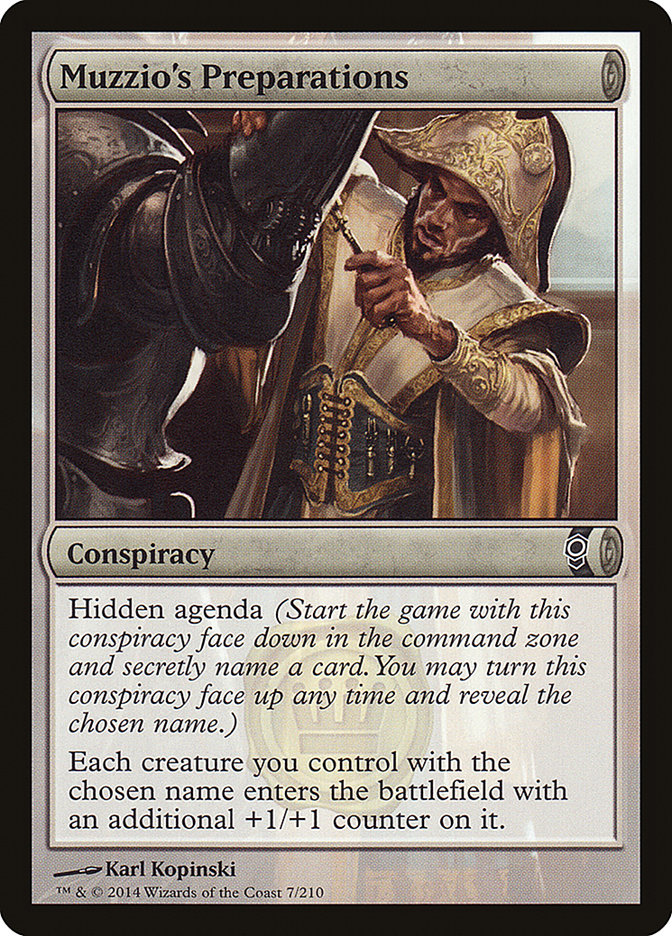 Magic | Muzzio's Preparations [Conspiracy] | The Nerd Merchant