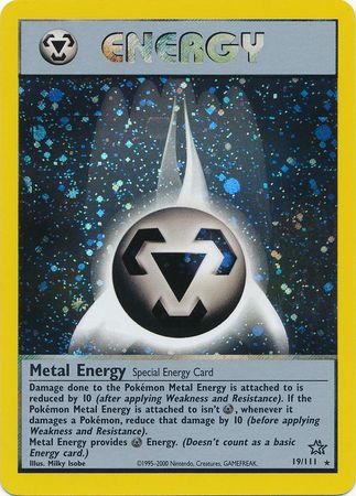 Pokemon | Metal Energy (19/111) [Neo Genesis Unlimited] | The Nerd Merchant
