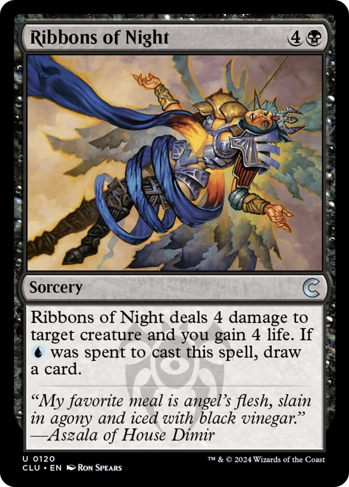 Magic | Ribbons of Night [Ravnica: Clue Edition] | The Nerd Merchant