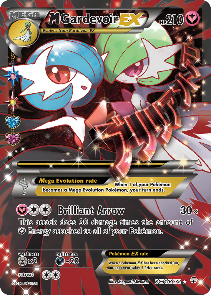 Pokemon | M Gardevoir EX (RC31/RC32) [XY: Generations] | The Nerd Merchant