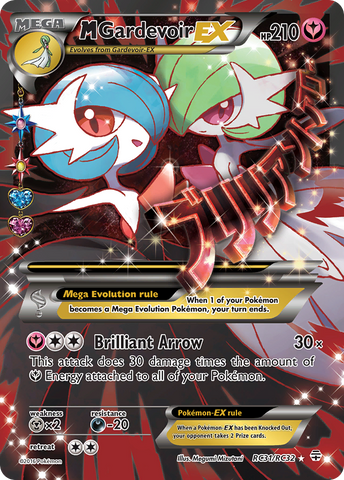 Pokemon | M Gardevoir EX (RC31/RC32) [XY: Generations] | The Nerd Merchant