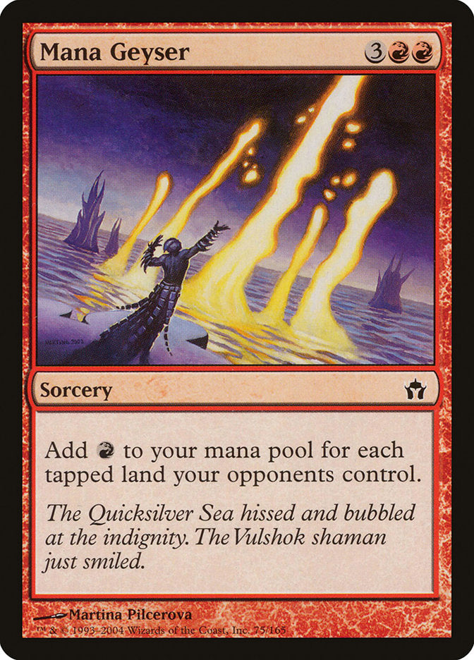 Magic | Mana Geyser [Fifth Dawn] | The Nerd Merchant