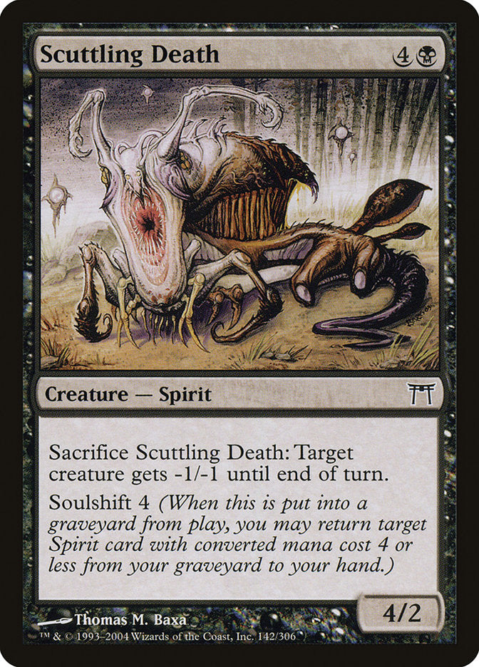 Magic | Scuttling Death [Champions of Kamigawa] | The Nerd Merchant