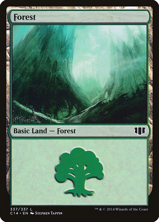 Magic | Forest (337) [Commander 2014] | The Nerd Merchant