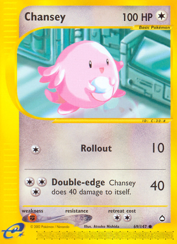 Pokemon | Chansey (69/147) [Aquapolis] | The Nerd Merchant