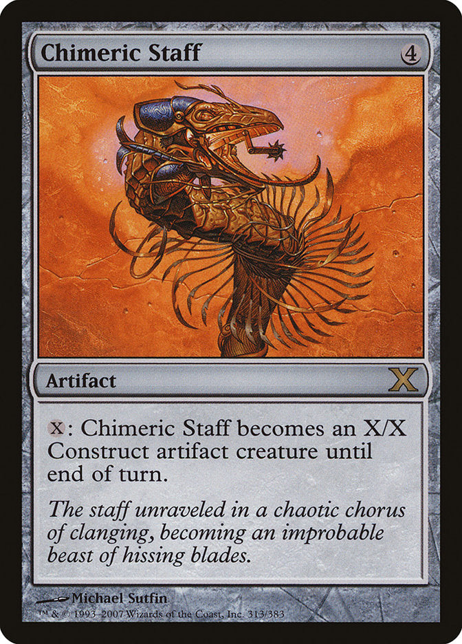 Magic | Chimeric Staff [Tenth Edition] | The Nerd Merchant