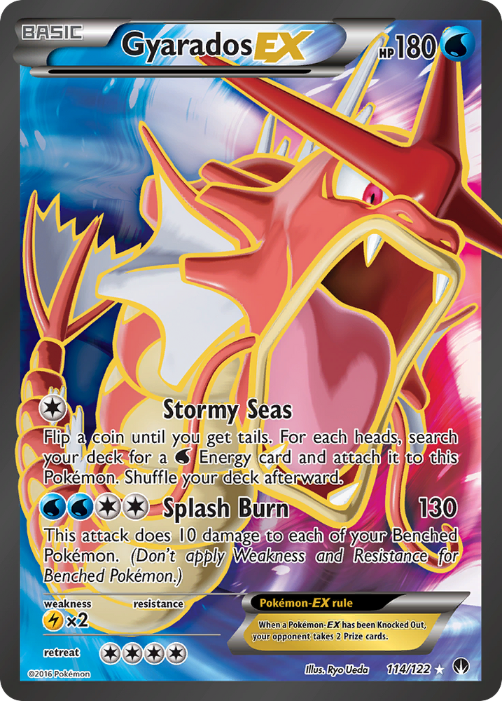 Pokemon | Gyarados EX (114/122) [XY: BREAKpoint] | The Nerd Merchant