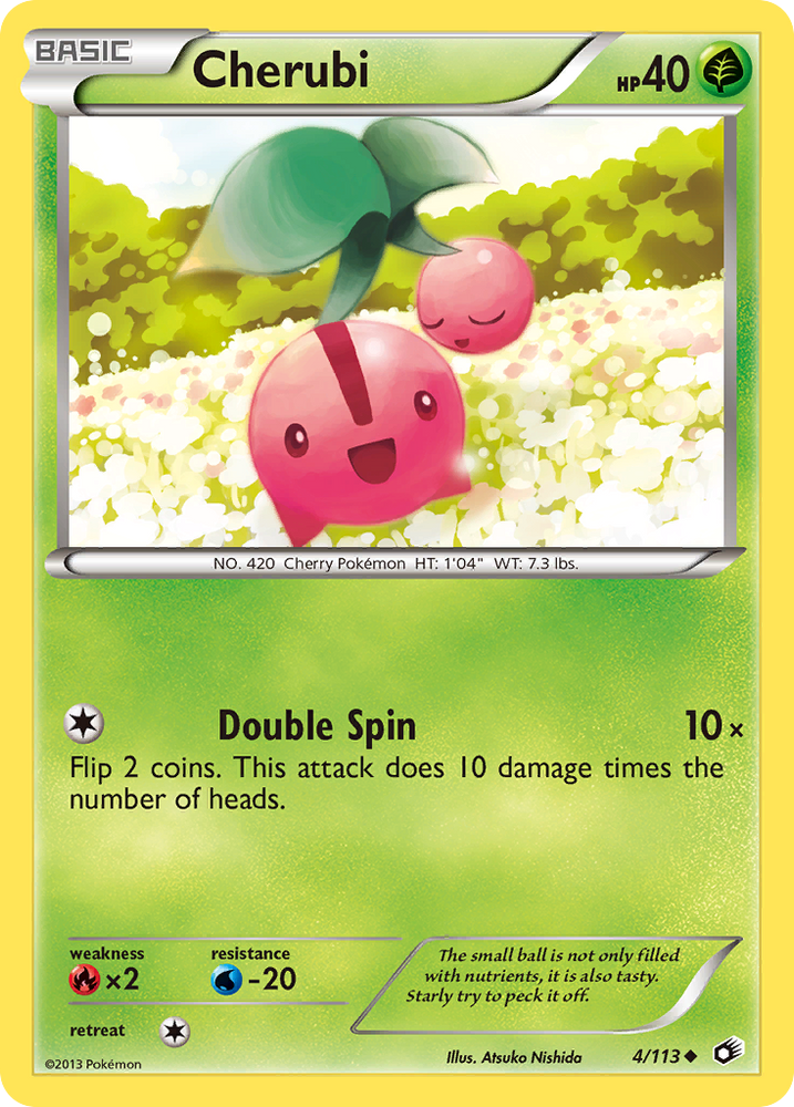 Pokemon | Cherubi (4/113) [Black & White: Legendary Treasures] | The Nerd Merchant