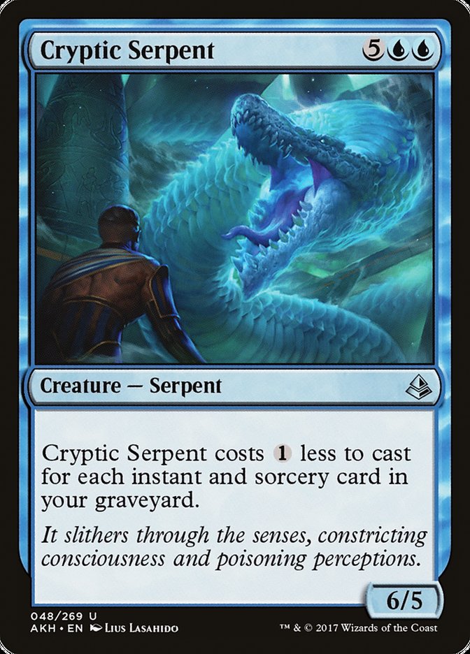 Magic | Cryptic Serpent [Amonkhet] | The Nerd Merchant