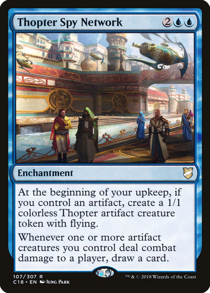 Magic | Thopter Spy Network [Commander 2018] | The Nerd Merchant
