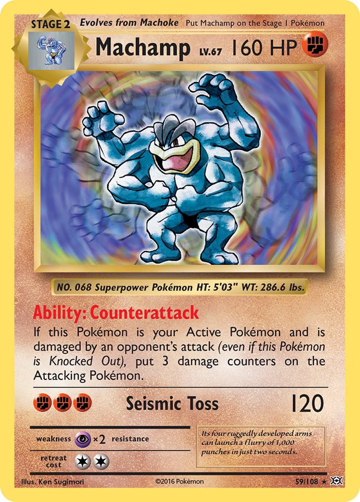 Pokemon | Machamp (59/108) [XY: Evolutions] | The Nerd Merchant