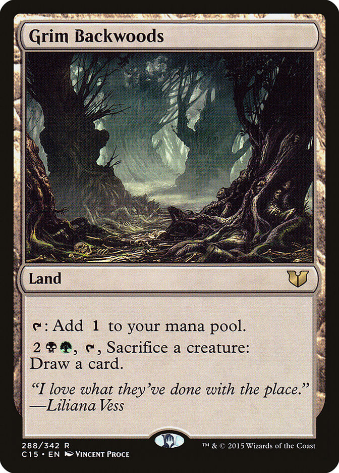 Magic | Grim Backwoods [Commander 2015] | The Nerd Merchant