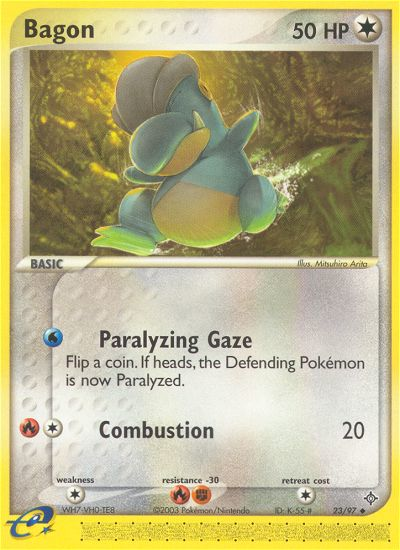 Pokemon | Bagon (23/97) [EX: Dragon] | The Nerd Merchant