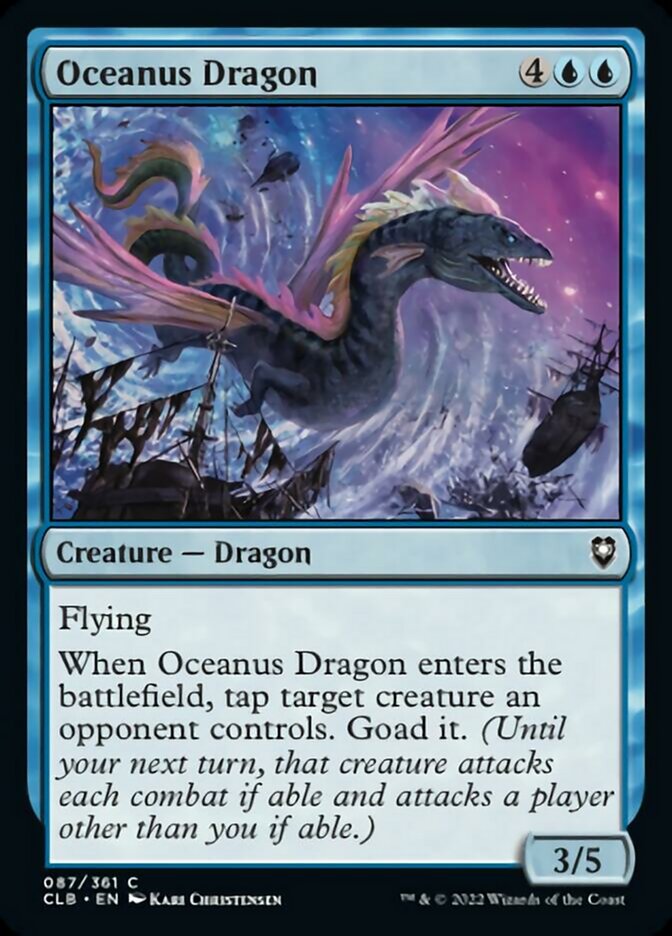 Magic | Oceanus Dragon [Commander Legends: Battle for Baldur's Gate] | The Nerd Merchant
