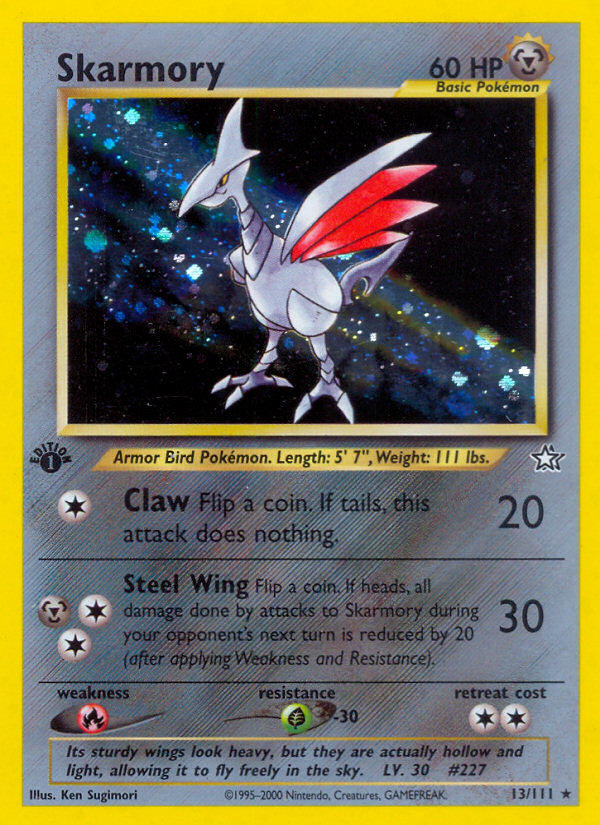 Pokemon | Skarmory (13/111) [Neo Genesis 1st Edition] | The Nerd Merchant