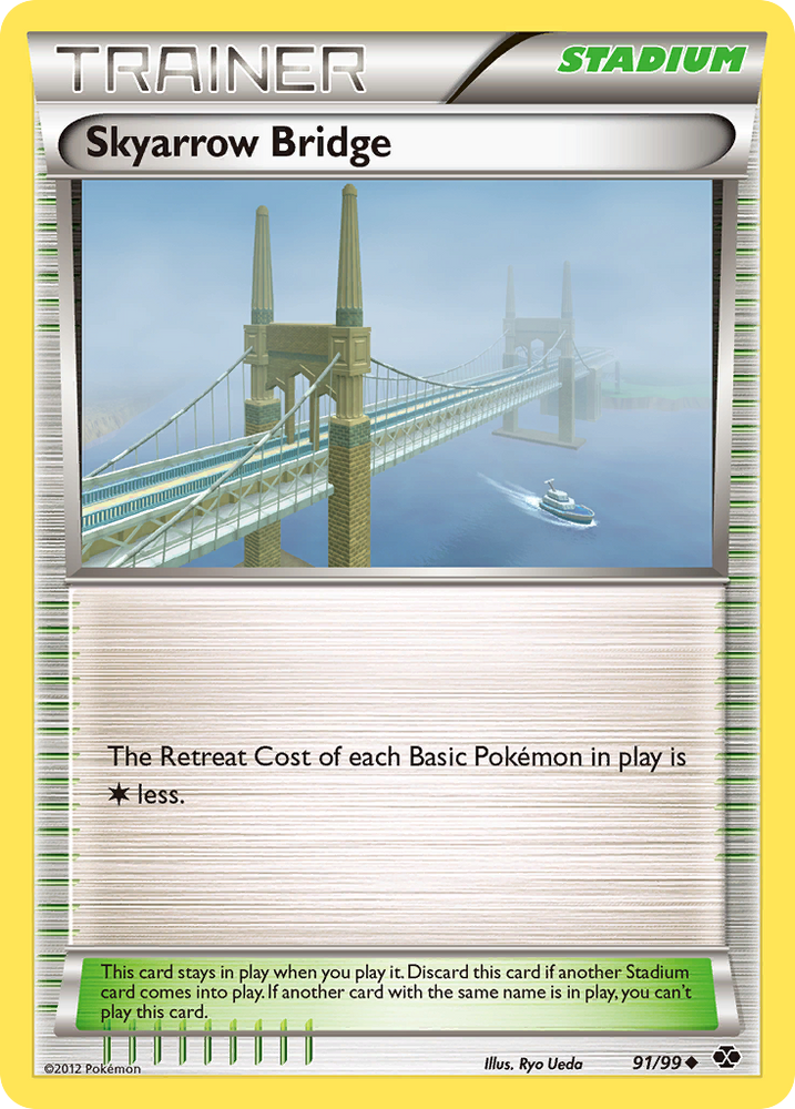Pokemon | Skyarrow Bridge (91/99) [Black & White: Next Destinies] | The Nerd Merchant