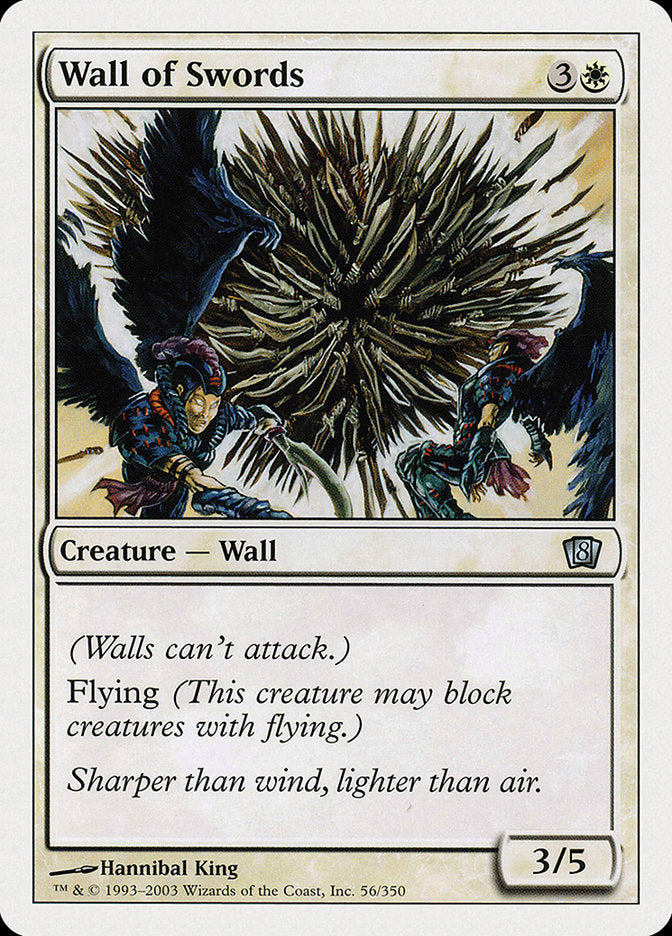 Magic | Wall of Swords [Eighth Edition] | The Nerd Merchant
