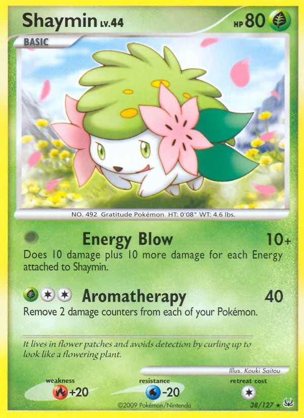 Pokemon | Shaymin (38/127) [Platinum: Base Set] | The Nerd Merchant
