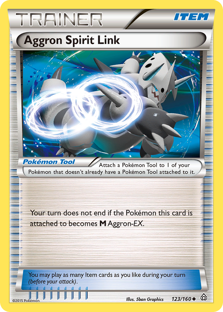 Pokemon | Aggron Spirit Link (123/160) [XY: Primal Clash] | The Nerd Merchant