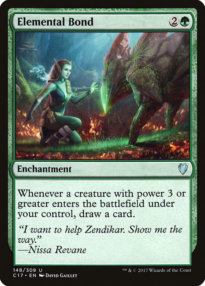Magic | Elemental Bond [Commander 2017] | The Nerd Merchant