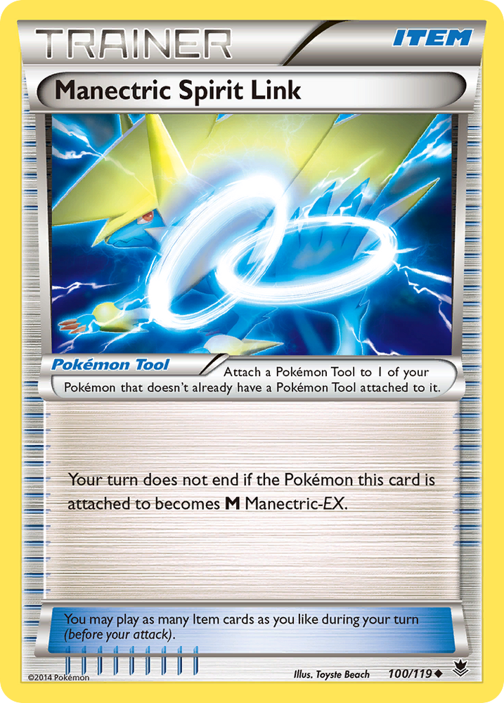Pokemon | Manectric Spirit Link (100/119) [XY: Phantom Forces] | The Nerd Merchant