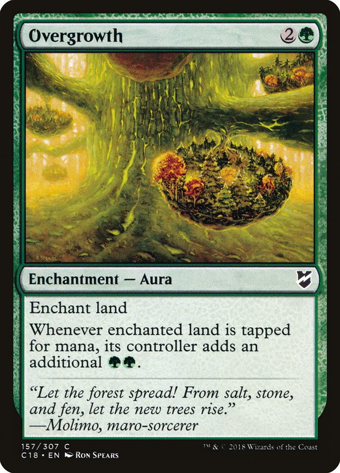Magic | Overgrowth [Commander 2018] | The Nerd Merchant