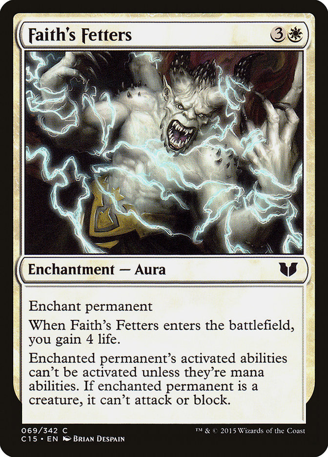 Magic | Faith's Fetters [Commander 2015] | The Nerd Merchant