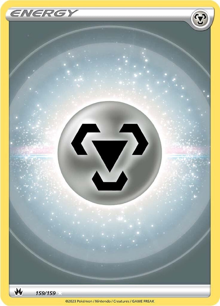 Pokemon | Metal Energy (159/159) (Texture Full Art) [Sword & Shield: Crown Zenith] | The Nerd Merchant