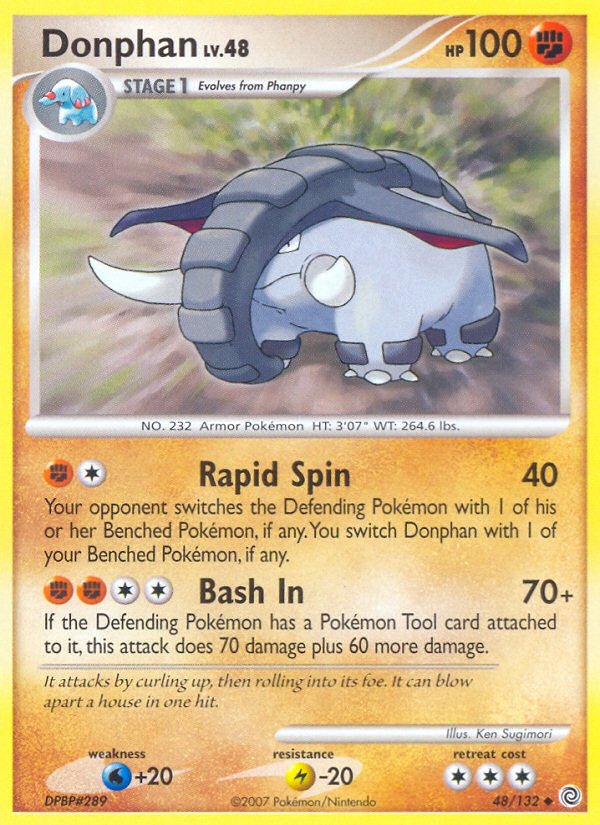 Pokemon | Donphan (48/132) [Diamond & Pearl: Secret Wonders] | The Nerd Merchant