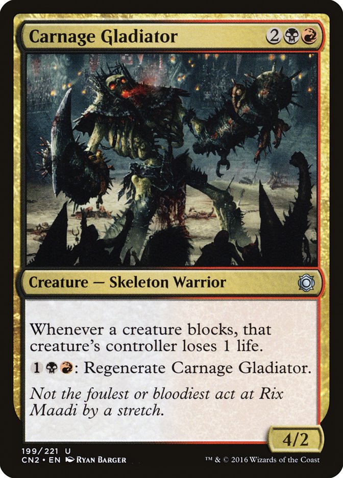 Magic | Carnage Gladiator [Conspiracy: Take the Crown] | The Nerd Merchant