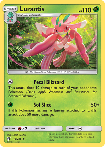 Pokemon | Lurantis (16/236) [Sun & Moon: Unified Minds] | The Nerd Merchant